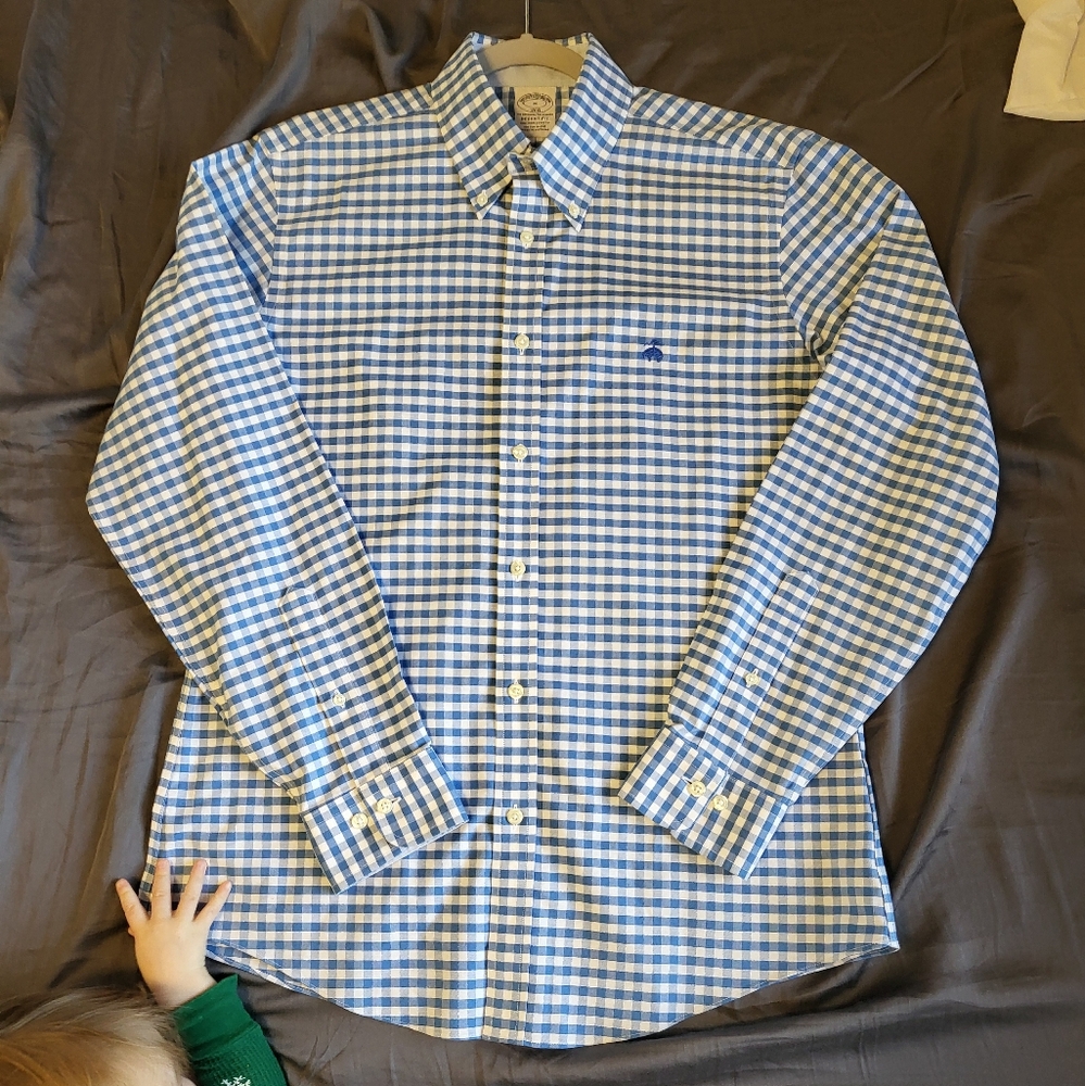 Blue Checkered Men's Shirt